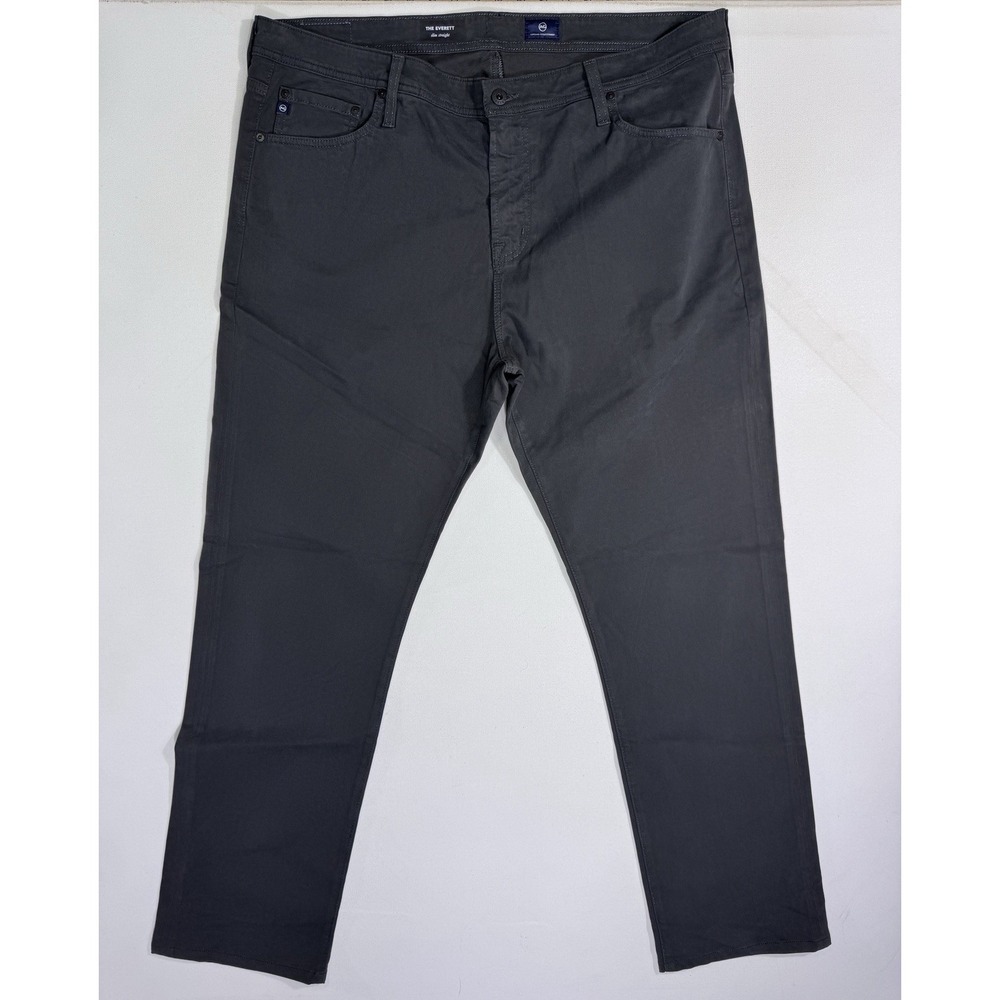 Adriano Goldschmied AG The Everett Slim Straight Pants Men’s 40X34 (42x32) Grey